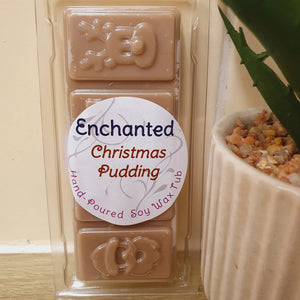 CHRISTMAS PUDDING Soy Wax Melt Tub